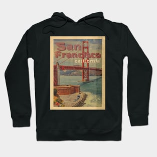 San Francisco Vintage Poster Hoodie